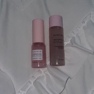 glow recipe Dew drops and toner